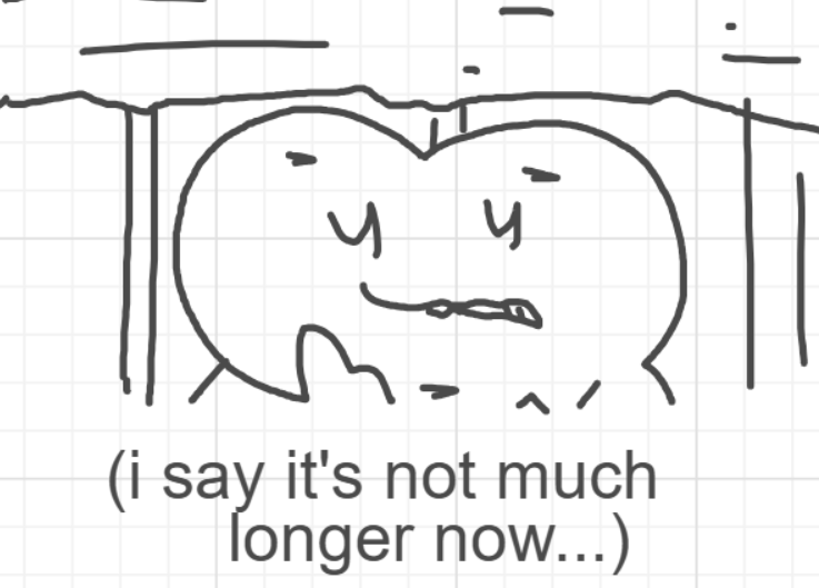 A panel from I've Been Everywhere, Man, episode nine of the Board Boards object show by Furretwalk/WalkingFurret.